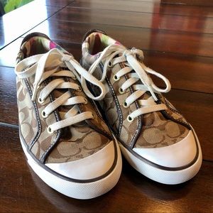 Coach Barrett signature sneakers sz 9